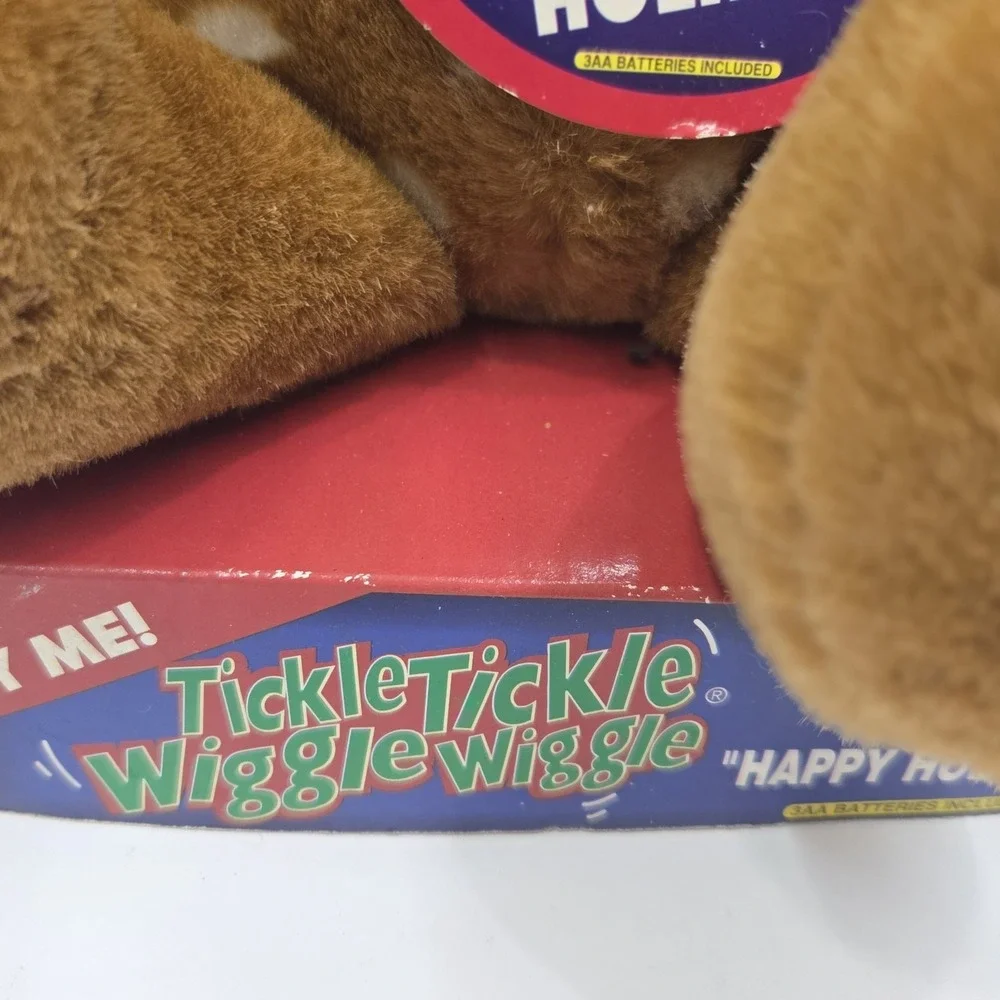 DanDee Tickle Tickle Wiggle Wiggle Christmas Reindeer Deer Animated Plush Toy...